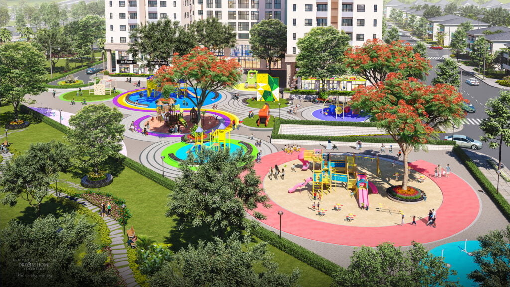 Vị trí chung cư Dream Home Riverside Quận 8 6 khu vui choi tre em dream home riverside